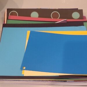 Assorted Colorful Paper
